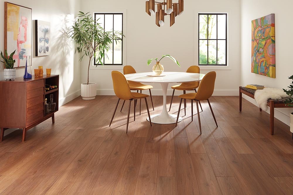 Dining Room Luxury Vinyl Plank LVP -  Dan Good Flooring in Payson, AZ